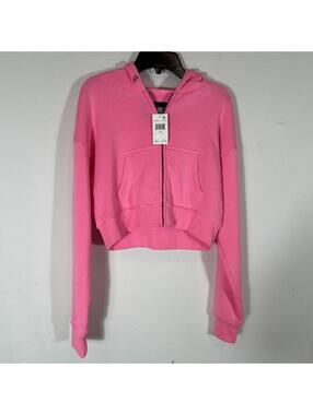 $70 KatieJnyc Girls' Dylan Zip Hoodie - Big Kid L